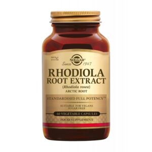 Solgar - Rhodiola Root Extract 60 Vegicaps