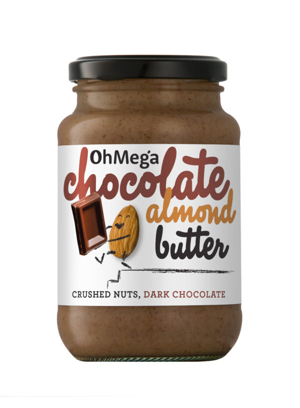 OhMega - Chocolate Almond Butter (250g, 400g)