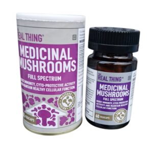 The Real Thing - Medicinal Mushrooms 60 Vegicaps