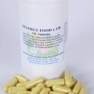 FortiFood - Allergy Food 120 Capsules