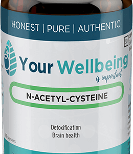 Your Wellbeing - N-Acetyl-Cysteine (500mg) 60 vegicaps