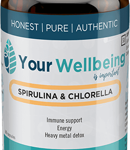 Your Wellbeing - Spirulina & Chlorella 60 vegicaps