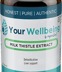 Your Wellbeing - Milk Thistle Extract 500mg 60 vegicaps