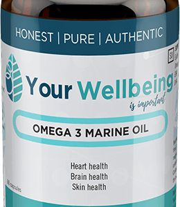 Your Wellbeing - Omega-3 Marine Oil Ext 1000mg 60 vegicaps