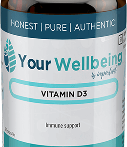 Your Wellbeing - Vitamin D3 1000IU 60 vegicaps