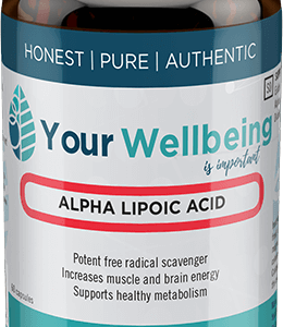 Your Wellbeing - Alpha Lipoic Acid 300mg 60 vegicaps