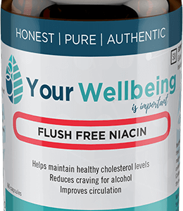 Your Wellbeing - Niacin Flush Free (500mg) 60 vegicaps