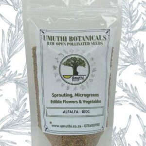 Umuthi Botanicals – Alfalfa Sprouting Seeds 100g
