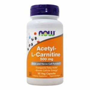 Now Foods - Acetyl-L-Carnitine 500mg 50 Vcaps