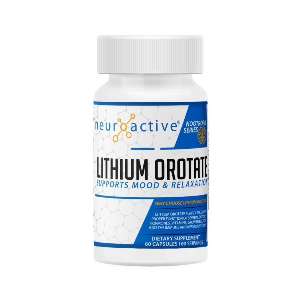 Neuroactive Lithium Orotate 150mg 60 Caps Knysna Health Your