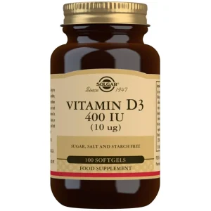 Solgar - Vitamin D3 400iu 100 Softgels