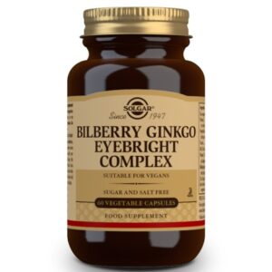 Solgar - Bilberry Ginkgo Eyebright 60 Capsules