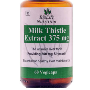 BioLife Nutrition - Milk Thistle Ext 375mg 60 Vegi capsules
