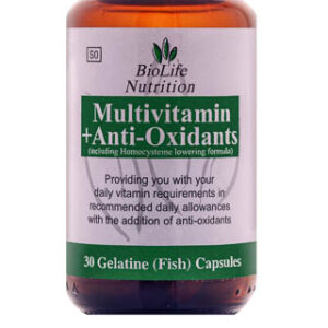 BioLife Nutrition - Multivitamins + Anti-Oxidants 1000mg 30 Gelatine (Fish) Caspules