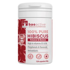 Baoactive -100% Pure Hibiscus 60g 120 Capsules