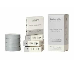 be.bare - Mini Bodywash Bar Pack of 4