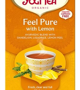 Yogi Tea - Organic Feel Pure with Lemon 17 Teabags