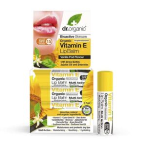 Dr Organic - Vitamin E SPF15 Lip Balm 5.7ml