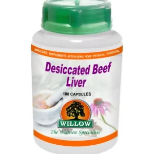 Willow - Dessicated Beef Liver 100 Capsules