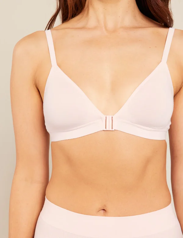 Boody Lyolyte Triangle Bralette - Pink - L