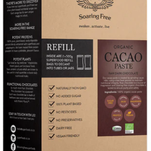 Organic Cacoa Paste 1kg (2 x 500g)
