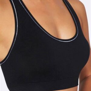 Boody ACTIVE Racer Back Bra - Black - L