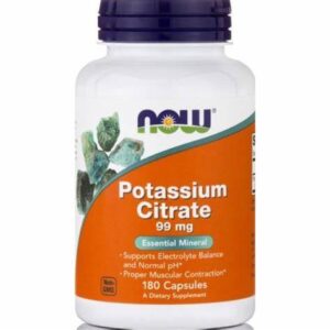 Now Foods  - Potassium Citrate 99mg 180 Vegi Capsules