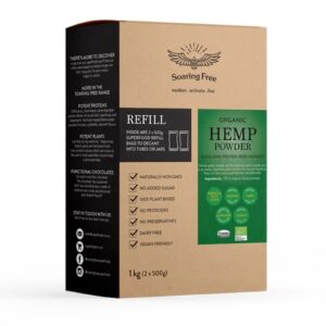 Super Foods - Organic Hemp Powder 1kg (2 x 500g)