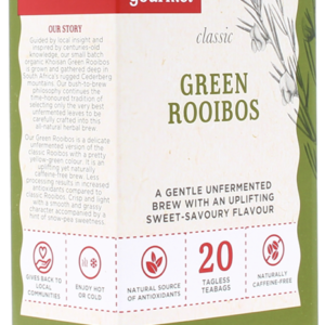 Khoisan Gourmet Green Rooibos Tea 20 tbags