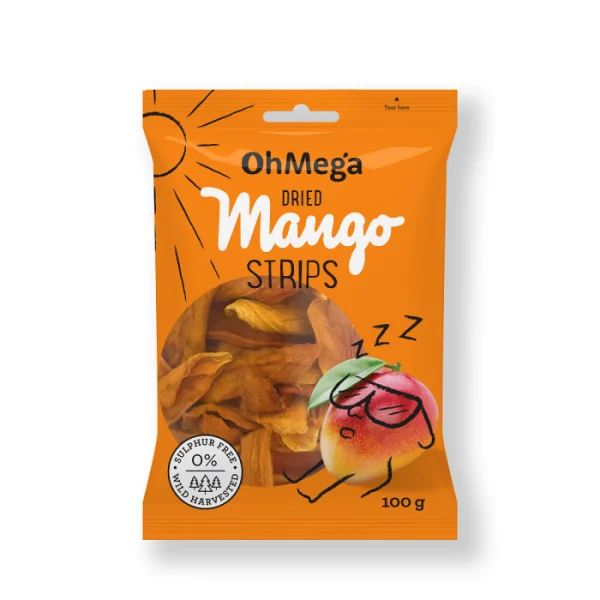 Oh Mega - Dried Mango's 100g