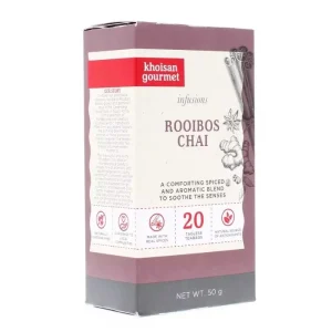 Khoisan Organic Rooibos Chai Tea 20 tbags