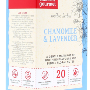 Khoisan R/Bos Chamomile/Lavender Tea 20 tbags