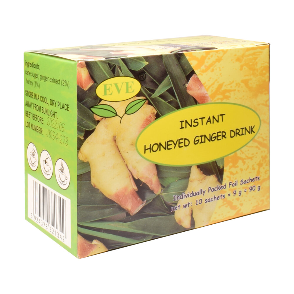 Eve Instant Honeyed Ginger Tea 9g X 10 Sachet Knysna Health Your 