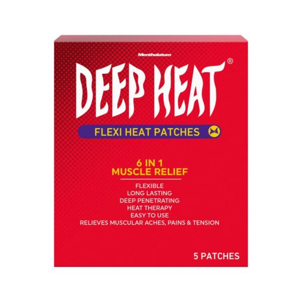 Deep Heat Patches 5's