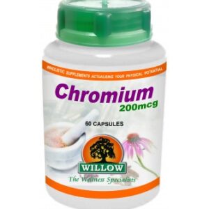 Willow - Chromium 200MCG 60 Capsules