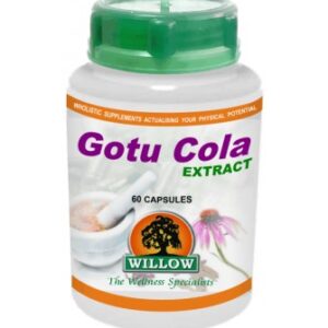 Willow - Gotu Cola Extract 60 Capsules