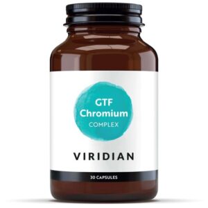 Viridian - GTF (Glucose Tolerance Factor) Chromium Complex 30 Capsules