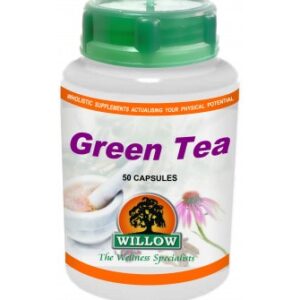 Willow - Green Tea 50 Capsules