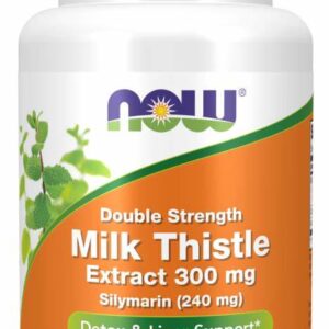 NOW- Double Strength Silymarin 50 veg capsules