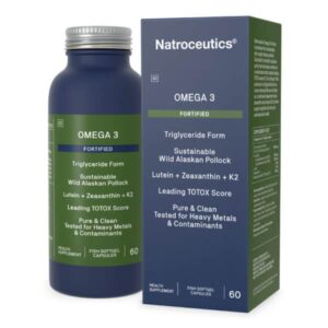 Natro - Omega 3 Fortified 60 softgel caps