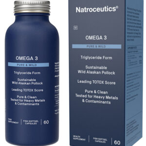 Natro - Omega 3 Pure & Wild 60 soft gel caps