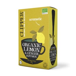 Clipper - Organic Lemon & Ginger 20 Bags
