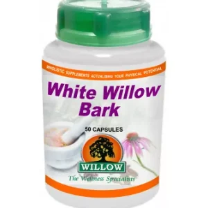 Willow - White Willow Bark 50 Capsules