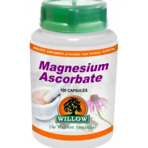 Willow - Magnesium Ascorbate 100 Capsules
