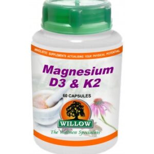 Willow - Magnesium D3 & K2 60 Capsules