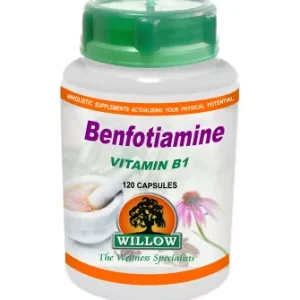 Willow - Benfotiamine (Vit B1) 100mg 120 Capsules