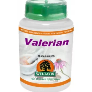 Willow - Valerian 50 Capsules