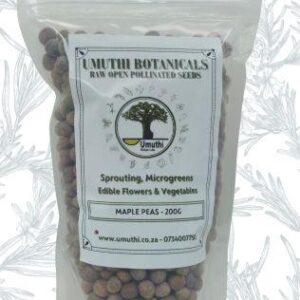 Umuthi Botanicals – Maple Peas Sprouting Seeds 200g