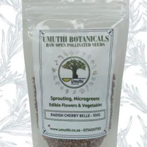 Umuthi Botanicals – Radish Cherry Belle Sprouting Seeds 100g
