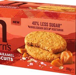 Nairns - Salted Caramel Oat Biscuits 200g